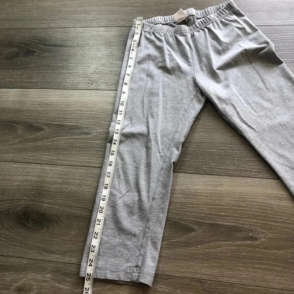 Hanna Andersson Heather Gray Classic Leggings Girls Size 12 - Picture 4 of 8